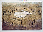 Anselm Kiefer, Das goldene Vlies, 1993–94, oil and emulsion on canvas, 190 x 280 cm.  Sammlung Würth, Fotograf: Ivan Baschang, München/Paris.